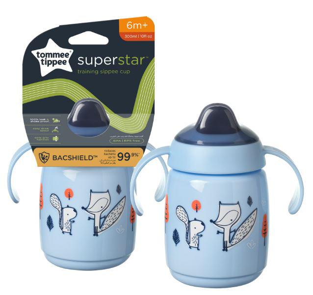 Tommee Tippee 478221 csőrös pohár kék 300ml Superstar