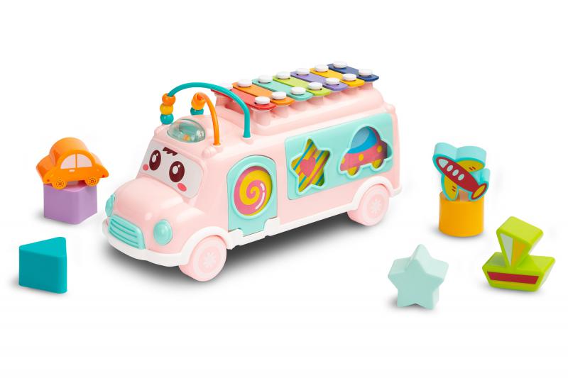 Toyz oktató játék busz formakirakó 9023
