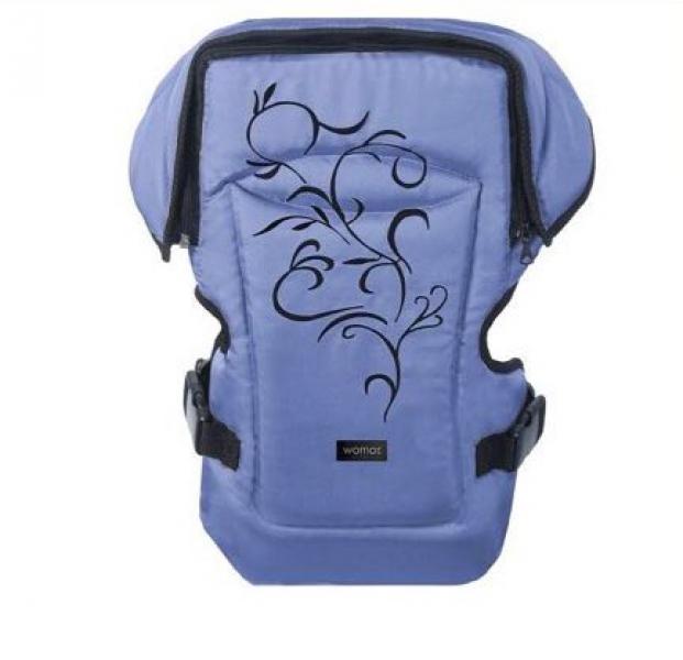 Womar kenguru N15 Navy Blue hímzett