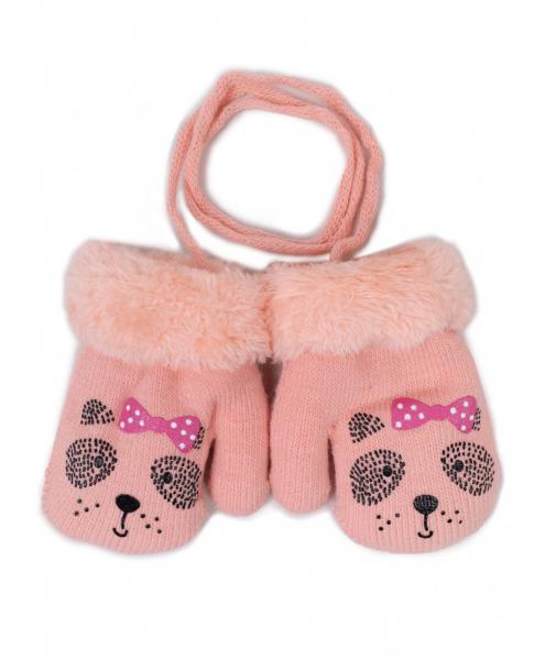 Yo kesztyű RED-0011G 14cm lány 1ujjas akril bélelt ABS