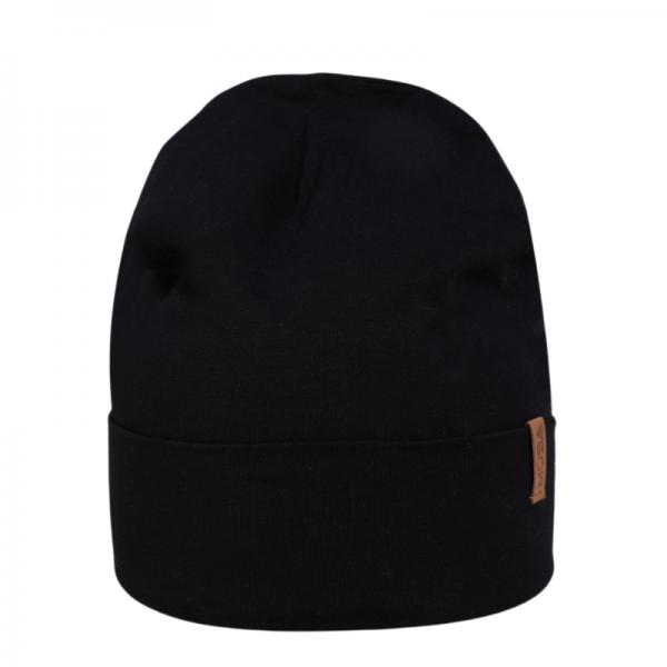 Yo sapka CDA-0009C 54-56 black fiú dupla őszi sapka