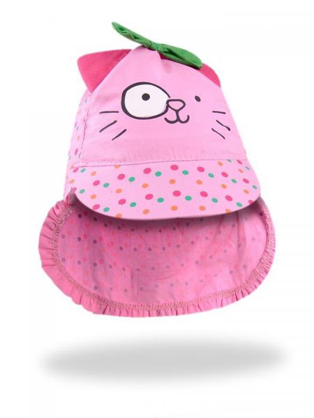 Yo sapka CLE-097  Pink cat  40-44 cm