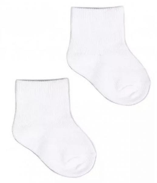 Yo zokni SKA-0155U 0-3hó FEHÉR organic pamut